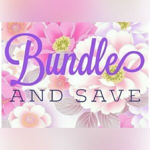Bundle and save! Most offers are accepted! 🙂